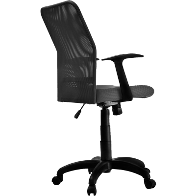 Кресло Гермес (Серый/Черный)