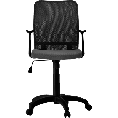 Кресло Гермес (Серый/Черный)